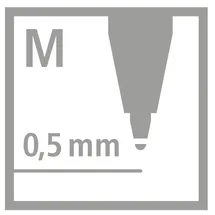 Stabilo pointball 6030/41 Kugelschreiber 0.5 mm Schreibfarbe: blau