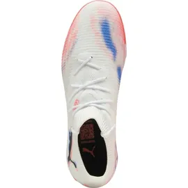 Puma Future 8 Match Hallenschuhe Herren Puma White/Puma Black/Glowing Red 44