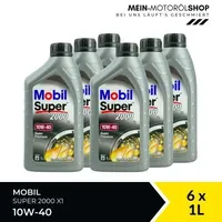 Mobil Super 2000 X1 10W-40 6x1 Liter - 6 l