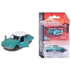 majORETTE Spielzeug-Auto Majorette Spielzeugauto Vintage Citroën DS 19 grün 212052010Q11