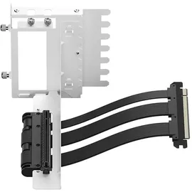 Fractal Design Flex 2 PCIe 4.0 White Riser Kabel für Fractal Design Gehäuse