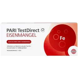 Pari Testdirect Eisenmangel Selbsttest Blut