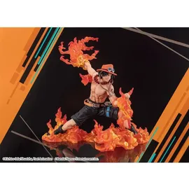 Tamashii Nations One Piece FiguartsZERO PVC Statue (Extra Battle) Portgas D. Ace - One Piece Bounty Rush 5th Anniversary - 17 cm - Orange