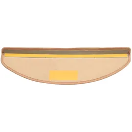 vidaXL Treppenmatten Selbstklebend 15 Stk. Beige 65x21x4 cm