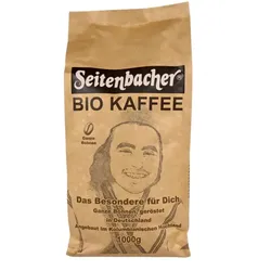 Seitenbacher Hochland Kaffee  ganze Bohne  100% Arabica bio 1000g