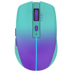 Maus 1600 DPI Wireless Bluetooth 6D Taste 500mAh Akku Blau