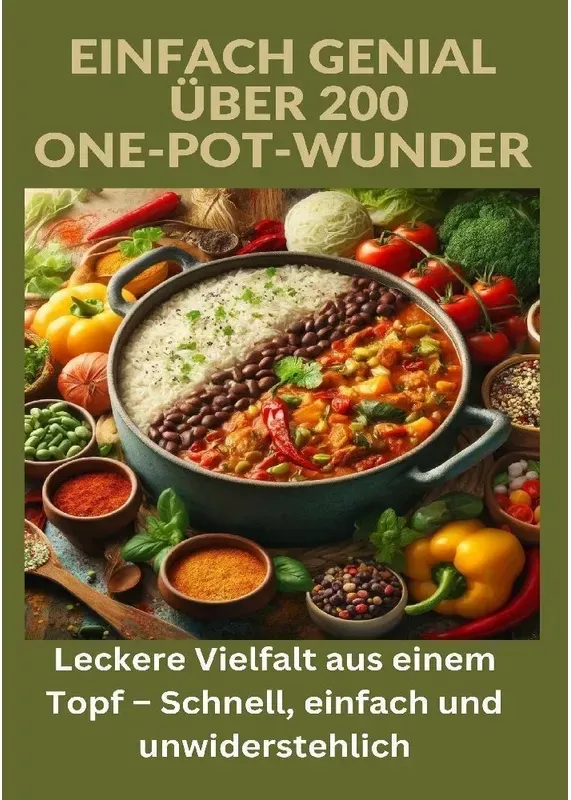 Einfach Genial: Über 200 One-Pot-Wunder: Einfach Genial: Das One-Pot-Kochbuch - Über 200 Rezepte Für Unkomplizierte Gerichte Aus Einem Topf - Ade Anto