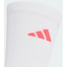 adidas Cushioned Sportswear Crew Socken 3er Pack White/Solar Purple/Crew Yellow 40-42