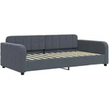 vidaXL Tagesbett 90 x 200 cm Dunkelgrau