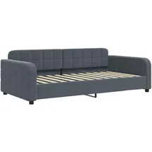 vidaXL Tagesbett 90 x 200 cm Dunkelgrau