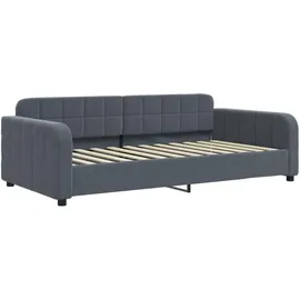 vidaXL Tagesbett 90 x 200 cm Dunkelgrau