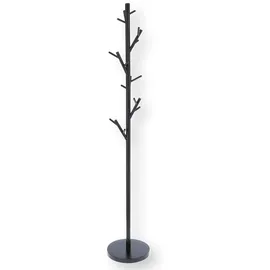 JAN KURTZ Garderobenständer Tree 170 x 28 cm Schwarz