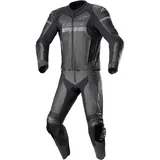 Alpinestars GP Force Chaser 2PC Gr. 48 2teilig Motorrad Lederkombi schwarz
