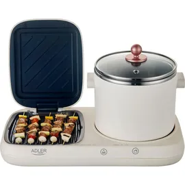 Adler AD 6421 2-in-1-Frühstücksstation