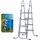Vevor Poolleiter Grau 132,1 cm