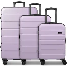 Saxoline Miami Koffer-Set 3-tlg. lila