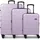 Saxoline Miami Koffer-Set 3-tlg. lila