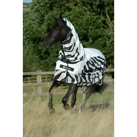 Bucas Buzz-Off Rain Zebra & Neck
