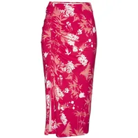 LASCANA Jerseyrock Damen Floral Rot 46