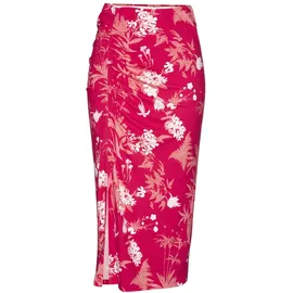 LASCANA Jerseyrock Damen Floral Rot 46