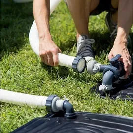 Intex Solarmatte schwarz 120 x 120 cm