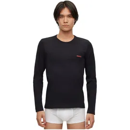 Hugo LS-SHIRT RN TRIPLET schwarz S