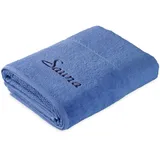 frottana Saunatuch 80 x 200 cm blau