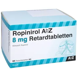 Ropinirol AbZ 8 mg Retardtabletten 84 St