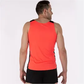 Joma Record II Tanktop Fluorid coral Schwarz, 102222.041.Xs