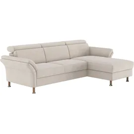 Home Affaire Ecksofa Calypso L-Form Polyester 2-Sitzer Beige