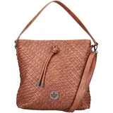 Rieker H1514-22 Schultertasche Kunstleder Brown