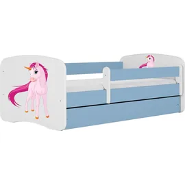 raumhirsch furniture Kinderbett Raumhirsch 80 x 180 cm Holzwerkstoff blau