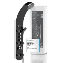 Eisl Duschpaneel KARIBIK Schwarz