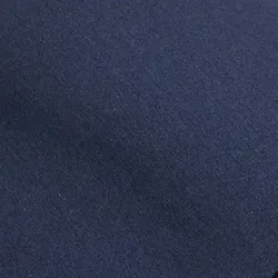 Sweatstoff "Basic" mit weich gerauter Innenseite, nachtblau-melange