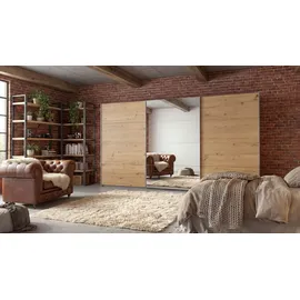Rauch Schwebetürenschrank CORTONA 360 x 210 x 62 cm Braun