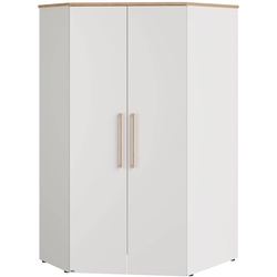 Paidi Eck-Kleiderschrank Oscar 102 x 206 cm Dekor Weiß