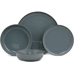 Heritage, Kütahya Porselen,(24 Stücke), Abendessen , Blau, 100% Porzellan