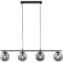 just light. Just Light Pendelleuchte Big Widow 4-flammig Schwarz