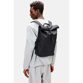 Rains Rucksack Rolltop Black