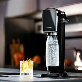 Sodastream Art black + Kunststoffflasche + CO2-Zylinder