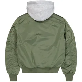 Alpha Industries MA-1 TT Two Tone Hood CW grün M