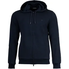 Emporio Armani Basic Terry Sweatjacke Herren Blau M