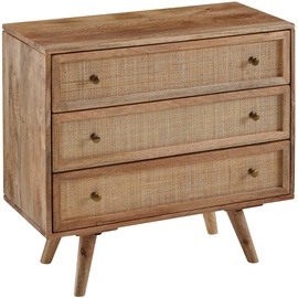 KADIMA DESIGN Massives Mango Holz Sideboard, Stilvoll & Funktional, Robustes und Elegantes Design