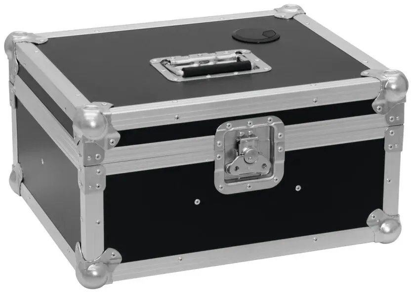 ROADINGER Flightcase 4x AKKU UP 4 QCL Spot QuickDMX