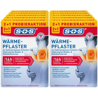 SOS Wärme-Pflaster 2+1 gratis, 10er Pack