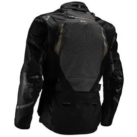 Leatt Adventure FlowTour 5.5 Textiljacke Schwarz/Dunkelgrau/Gold 4XL