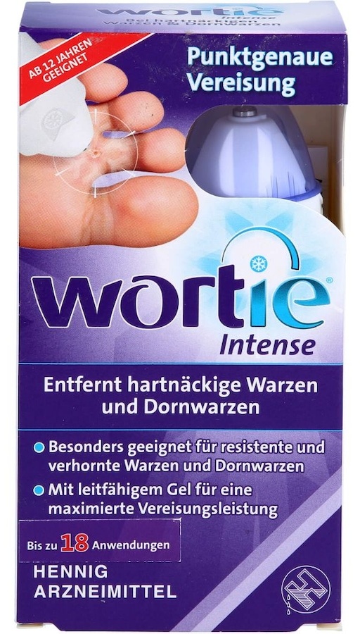 Hennig Arzneimittel WORTIE Intense gegen Warzen u.Dornwarzen Spray+Gel Hände & Füße 05 l