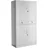Tectake tectake® Aktenschrank, aus pulverbeschichtetem Stahl, 3 höhenverstellbare Einlegeböden, 180 x 80 x 40 cm