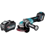Makita GA 044 GT1 Akku Winkelschleifer 40 V max. 125 mm X-LOCK Brushless + 1x Akku 5,0 Ah - ohne Ladegerät