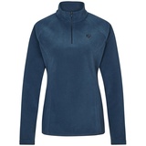 Ziener Damen JEMILA Skipullover Skirolli Funktions-Shirt | Langarm atmungsaktiv Fleece warm, hale navy, 42